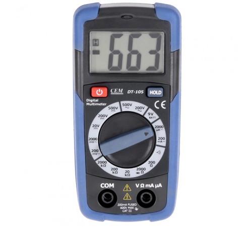 Карманный мультиметр CEM DT-105 Карманный мультиметр CEM DT-105