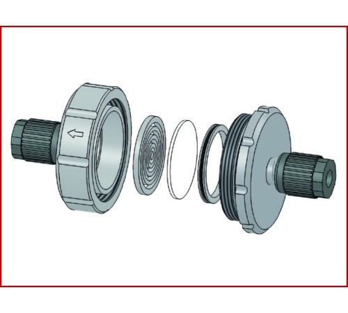 Разборный проточный фильтр Bohlender для фильтров O 25 мм, GL 14, PTFE, PPS (Артикул N 1670-08) Разборный проточный фильтр Bohlender для фильтров O 25 мм, GL 14, PTFE, PPS (Артикул N 1670-08)