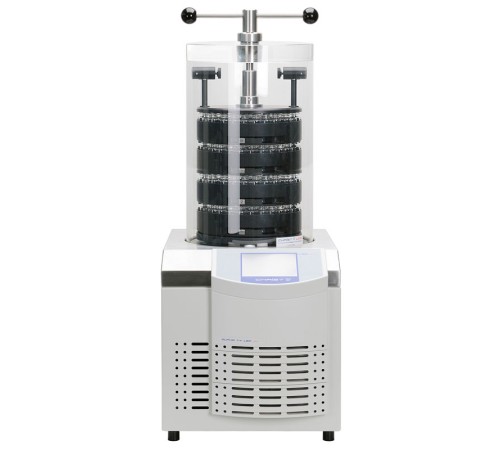 Лиофильная сушка Martin Christ Alpha 1-4 LSCplus, комплект с 4 полками Ø250 мм, запечатывающим устройством и резиновыми кранами Лиофильная сушка Martin Christ Alpha 1-4 LSCplus, комплект с 4 полками Ø250 мм, запечатывающим устройством и резиновыми кранами