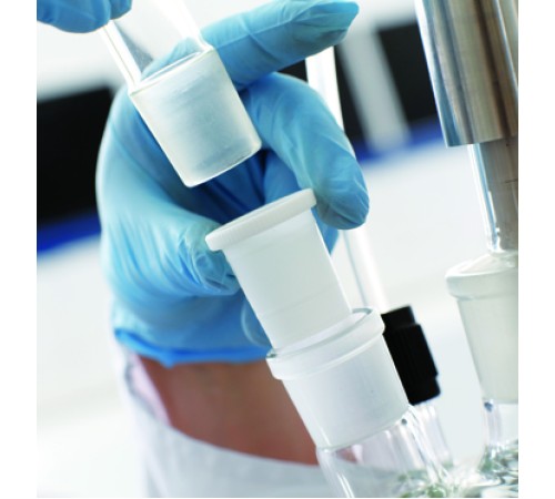 Уплотнительная вставка Bohlender с зажимным кольцом, NS 24/29, PTFE (Артикул H 933-05) Уплотнительная вставка Bohlender с зажимным кольцом, NS 24/29, PTFE (Артикул H 933-05)