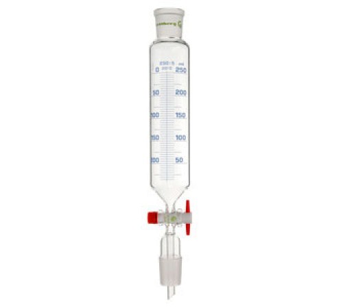 Воронка капельная цилиндрическая Rettberg 1000 мл, NS29/32, с градуировкой, PTFE кран, стекло (Артикул 134044254) Воронка капельная цилиндрическая Rettberg 1000 мл, NS29/32, с градуировкой, PTFE кран, стекло (Артикул 134044254)