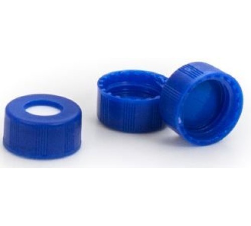Крышки винтовые с надрезанной септой Blue scrw tp, предварительно разрезанный PTFE / Si spta, 100PK, 5183-2076 Agilent Крышки винтовые с надрезанной септой Blue scrw tp, предварительно разрезанный PTFE / Si spta, 100PK, 5183-2076 Agilent