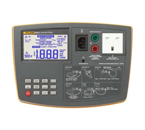 Многофункциональный тестер электроустановок Fluke 6200-2 UK KIT